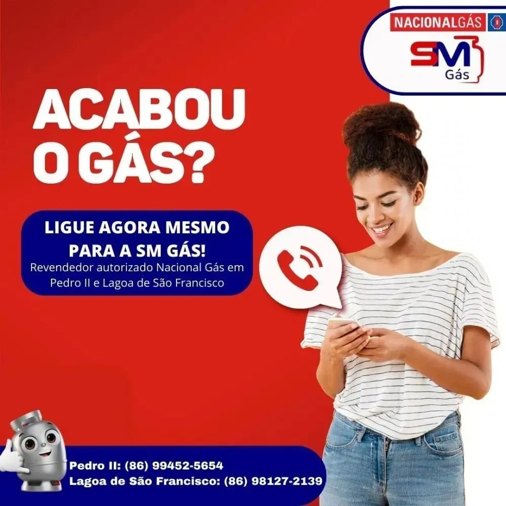 Precisando de gás rápido e com preço justo? Ligue para a SM Gás!