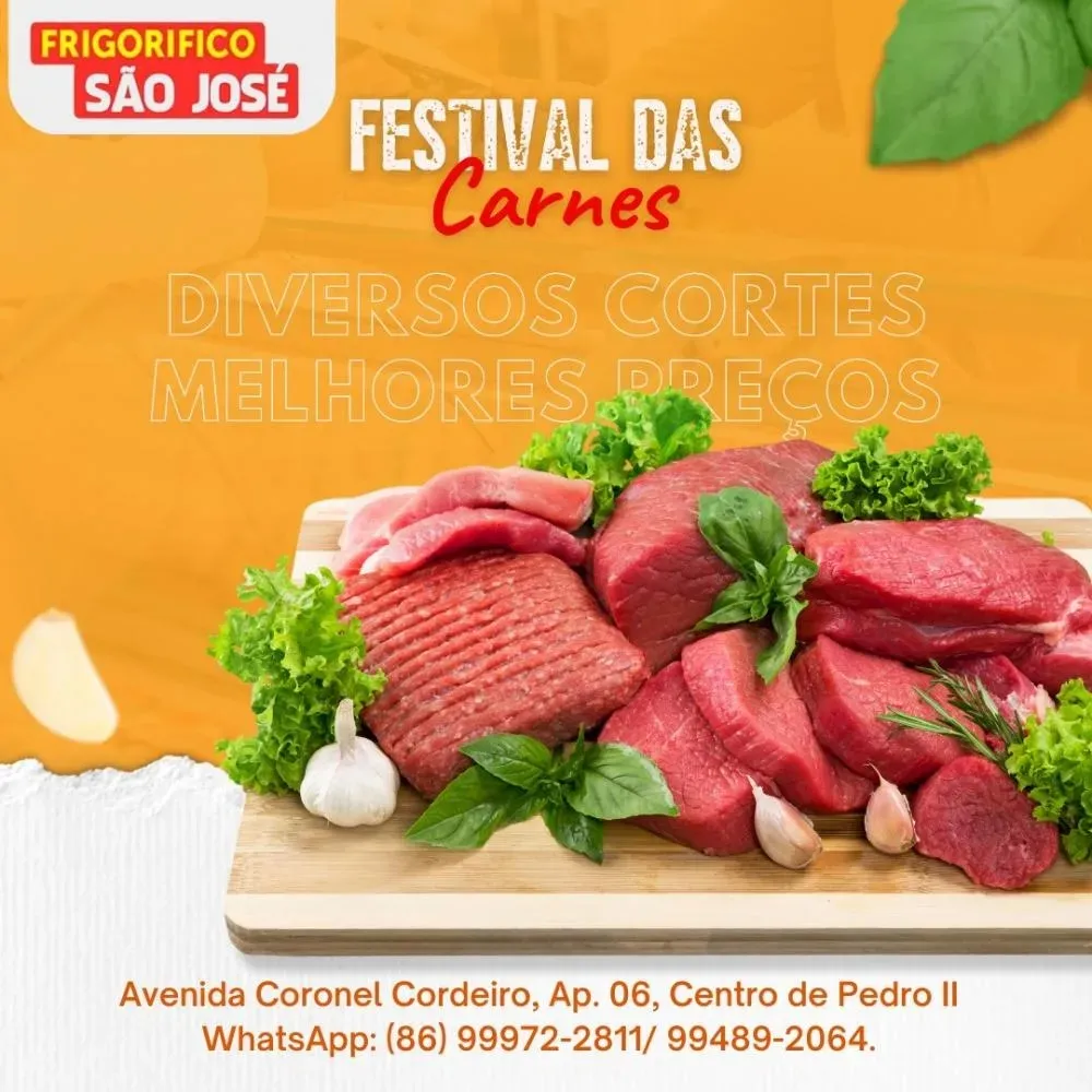 Procurando variedade e qualidade em cortes de carne? Então venha para o Frigorífico São José!