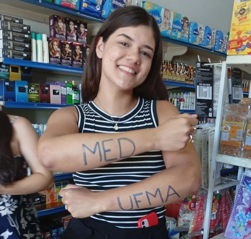 Jovem de Pedro II é aprovada em Medicina na UFMA pelo Sisu