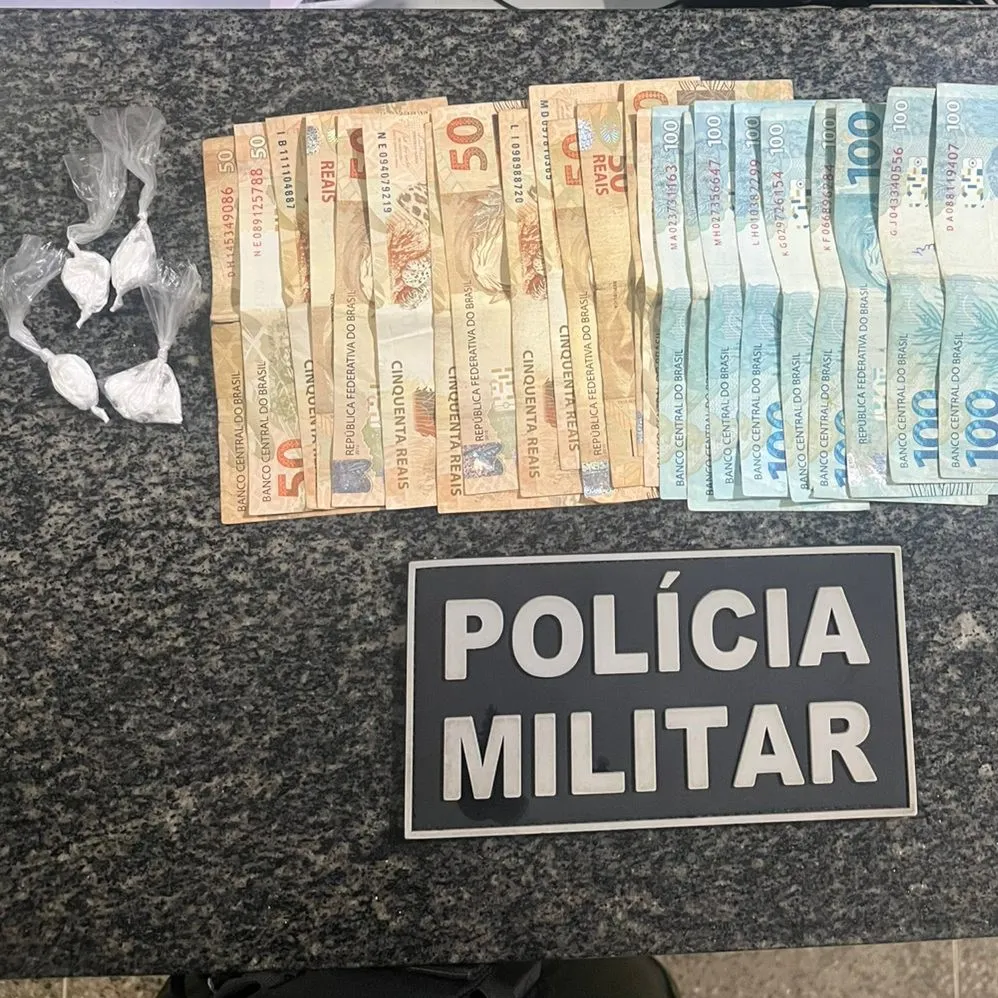 Homem é preso com substância análoga à cocaína em Lagoa de São Francisco; suspeito já responde por tentativa de homicídio