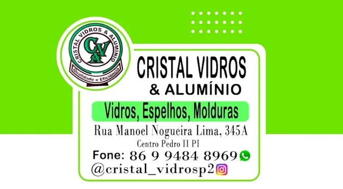 Renove seus ambientes com a qualidade da Cristal Vidros & Alumínio!
