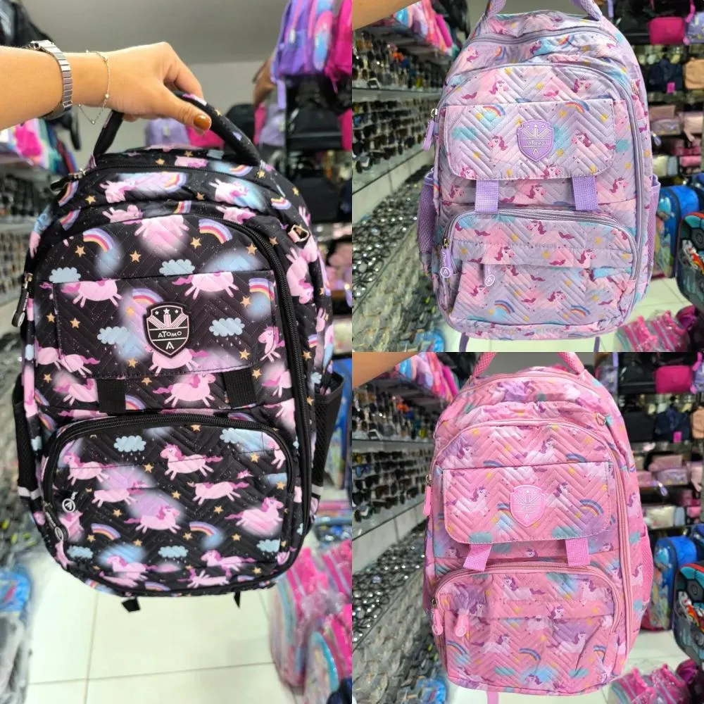 As melhores opções em mochilas escolares você encontra na JW Variedades em Pedro II!