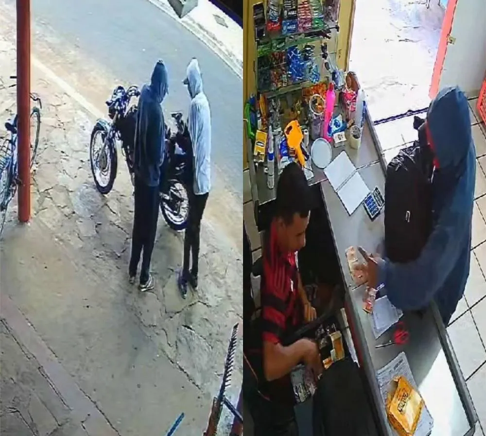 Dupla armada faz arrastão em comércios na zona rural de Domingos Mourão