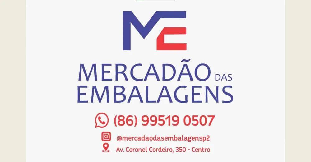 Está planejando um evento especial? No Mercadão das Embalagens tem tudo que você precisa!