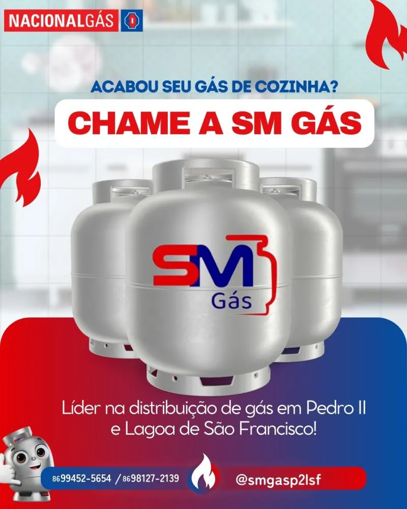 Precisou de gás? A SM Gás entrega com rapidez e preços que cabem no seu bolso!