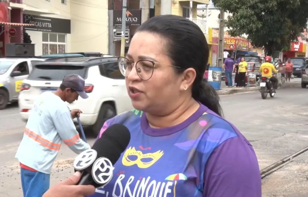 Com o tema “Pule, Brinque e Cuide”, ação educativa é realizada no centro de Pedro II para o Carnaval.
