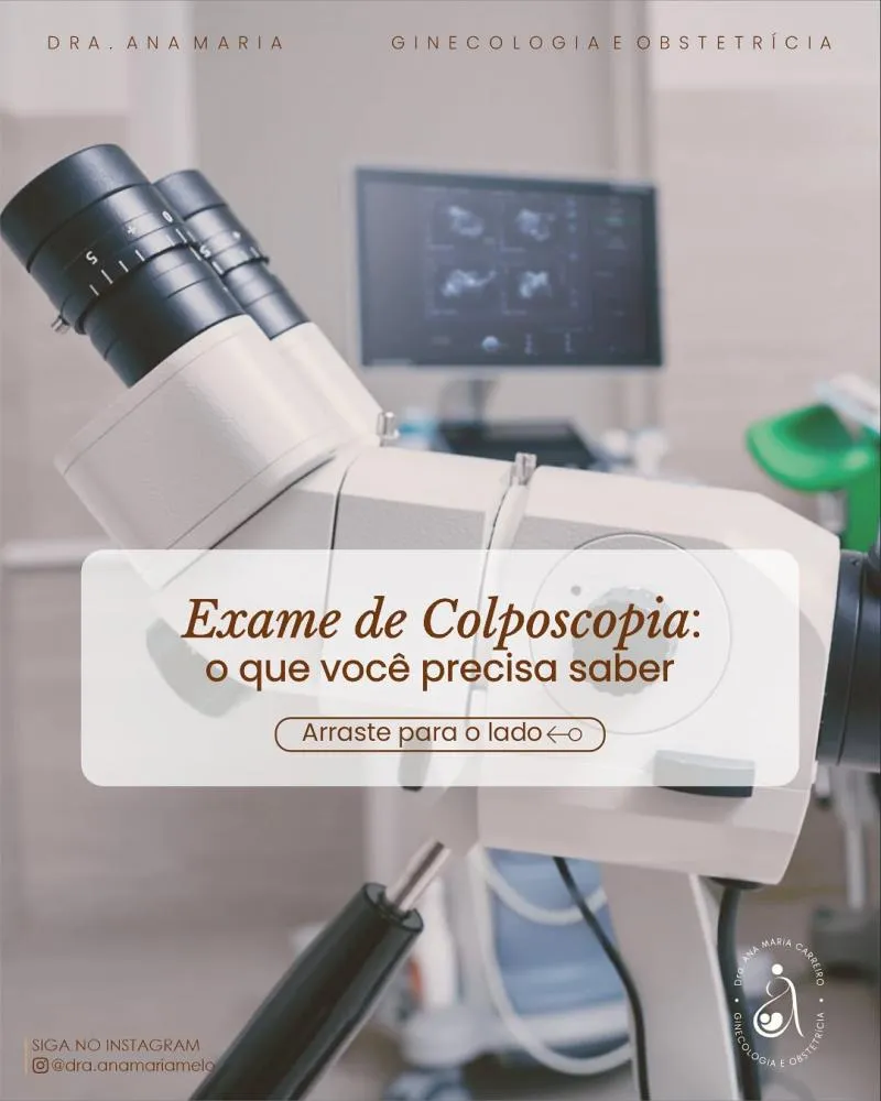 Exames, prevenção e cuidado: agende sua consulta com a Dra. Ana Maria Carreiro!