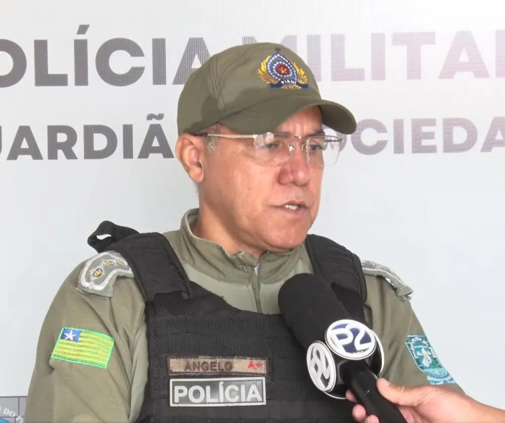 Capitão Ângelo Alves faz balanço dos trabalhos da Polícia Militar durante o Carnaval em Pedro II.