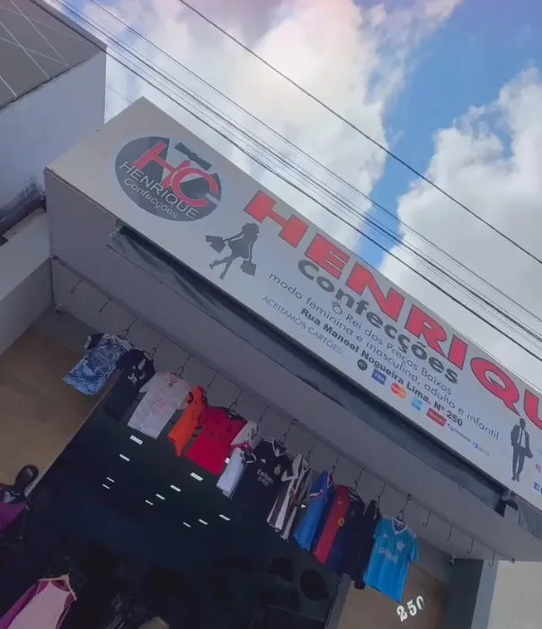 As melhores tendências com qualidade e preço justo, você encontra na Loja Henrique Confecções em Pedro II!