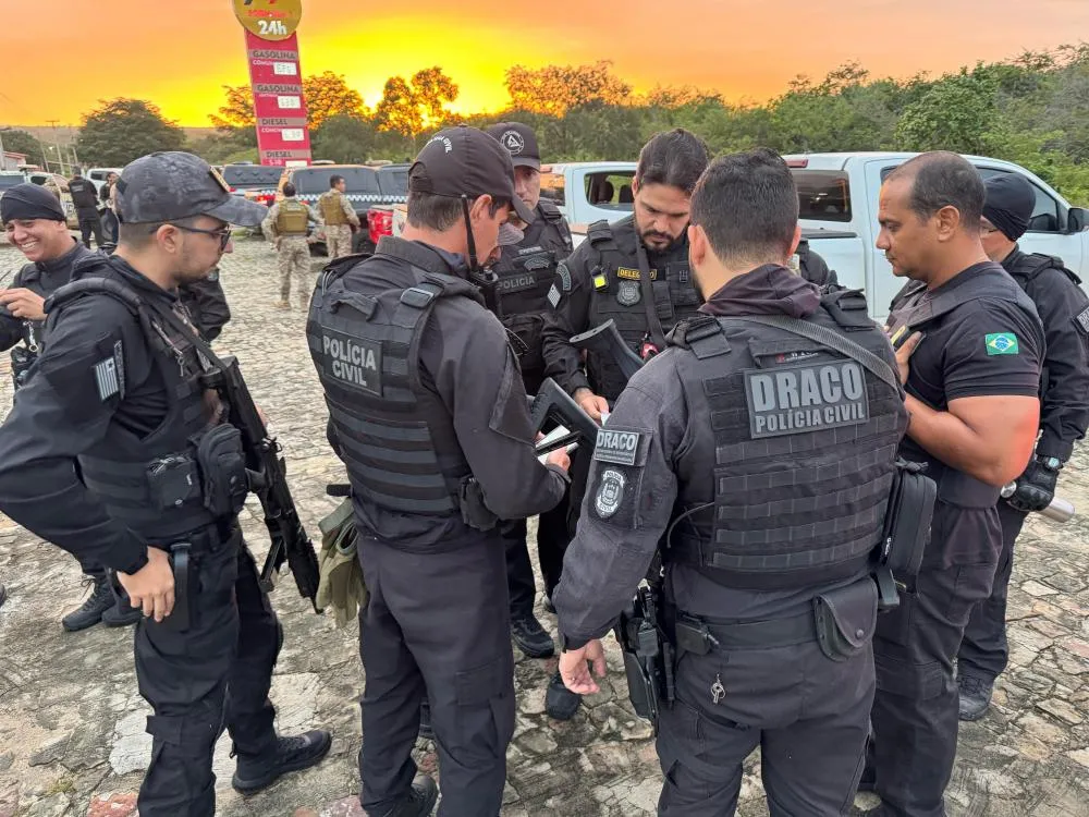 Operação DRACO 200: Polícia cumpre mandados de prisão em Pedro II em ação interestadual