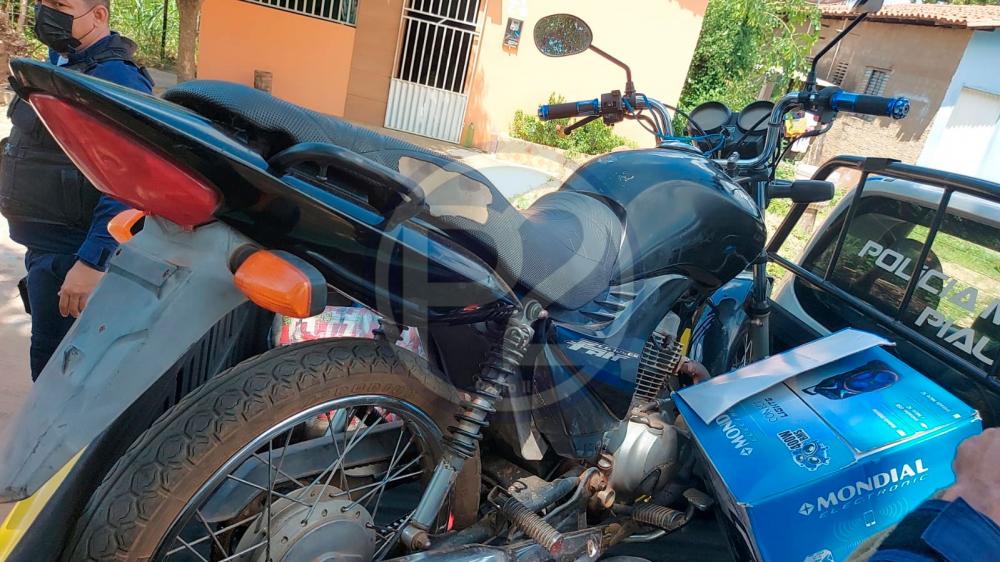 Moto furtada em Pedro II é recuperada em Piripiri 