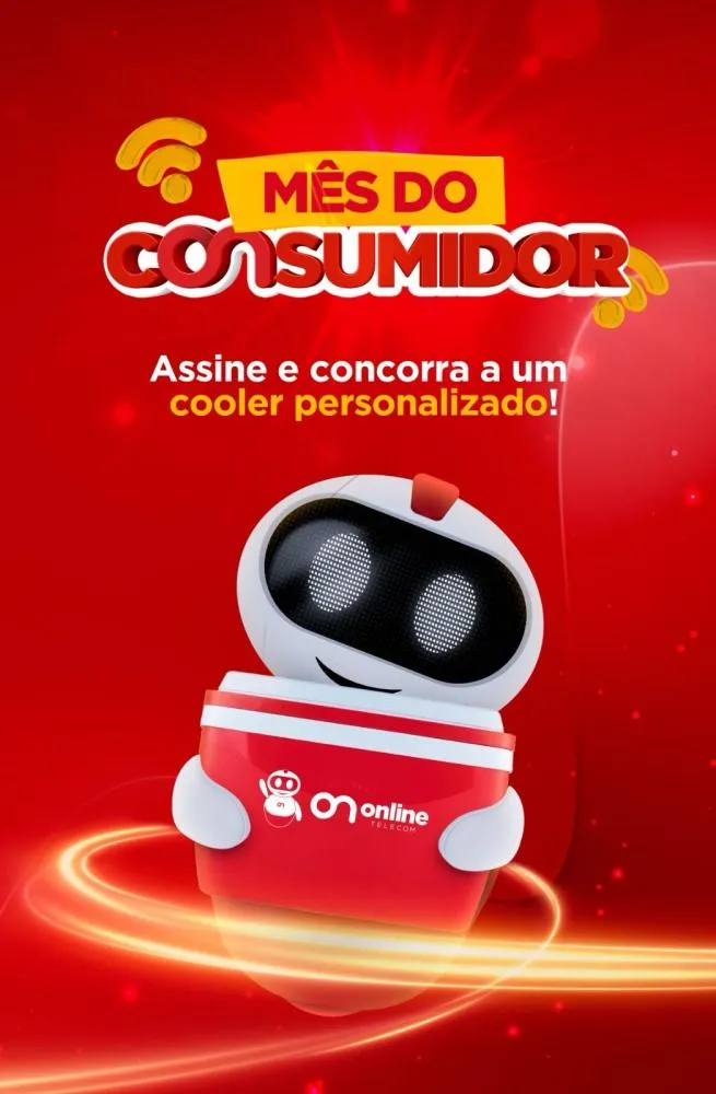 Transforme sua conexão com a fibra óptica rápida de verdade da Online Telecom!