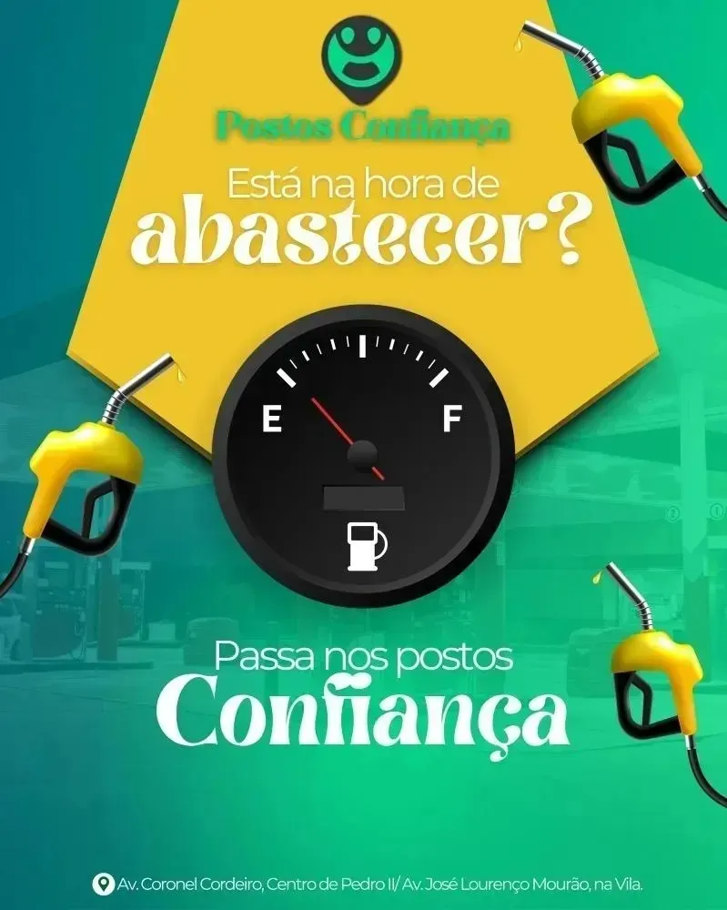 Quer mais desempenho e economia para seu veículo? Abasteça na Rede de Postos Confiança!