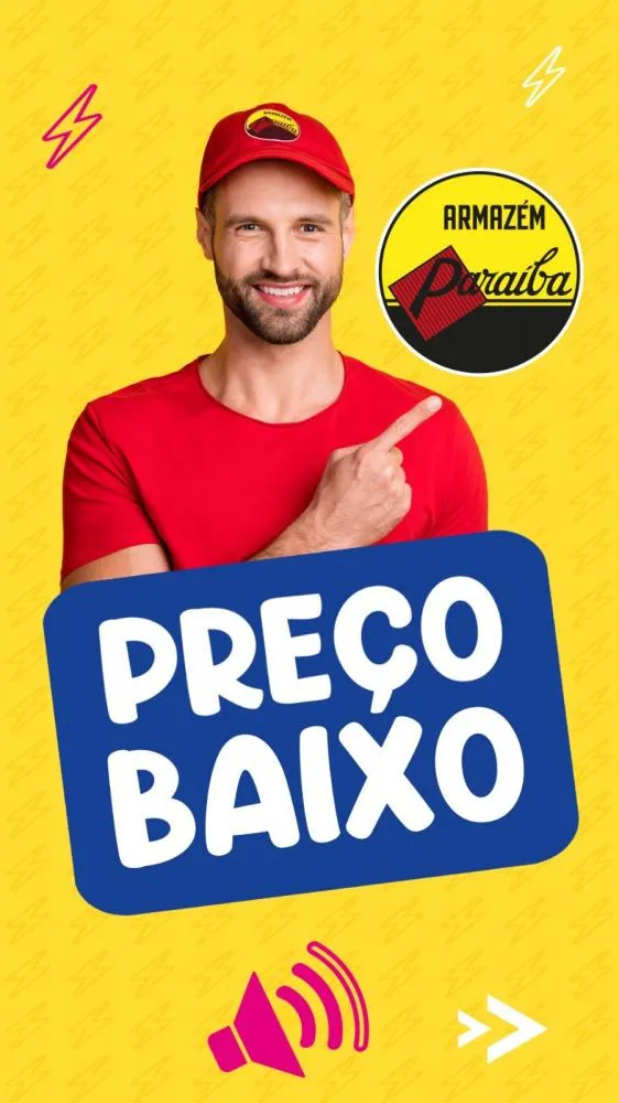 Preço baixo de verdade é no Armazém Paraíba, confira nossas promoções!
