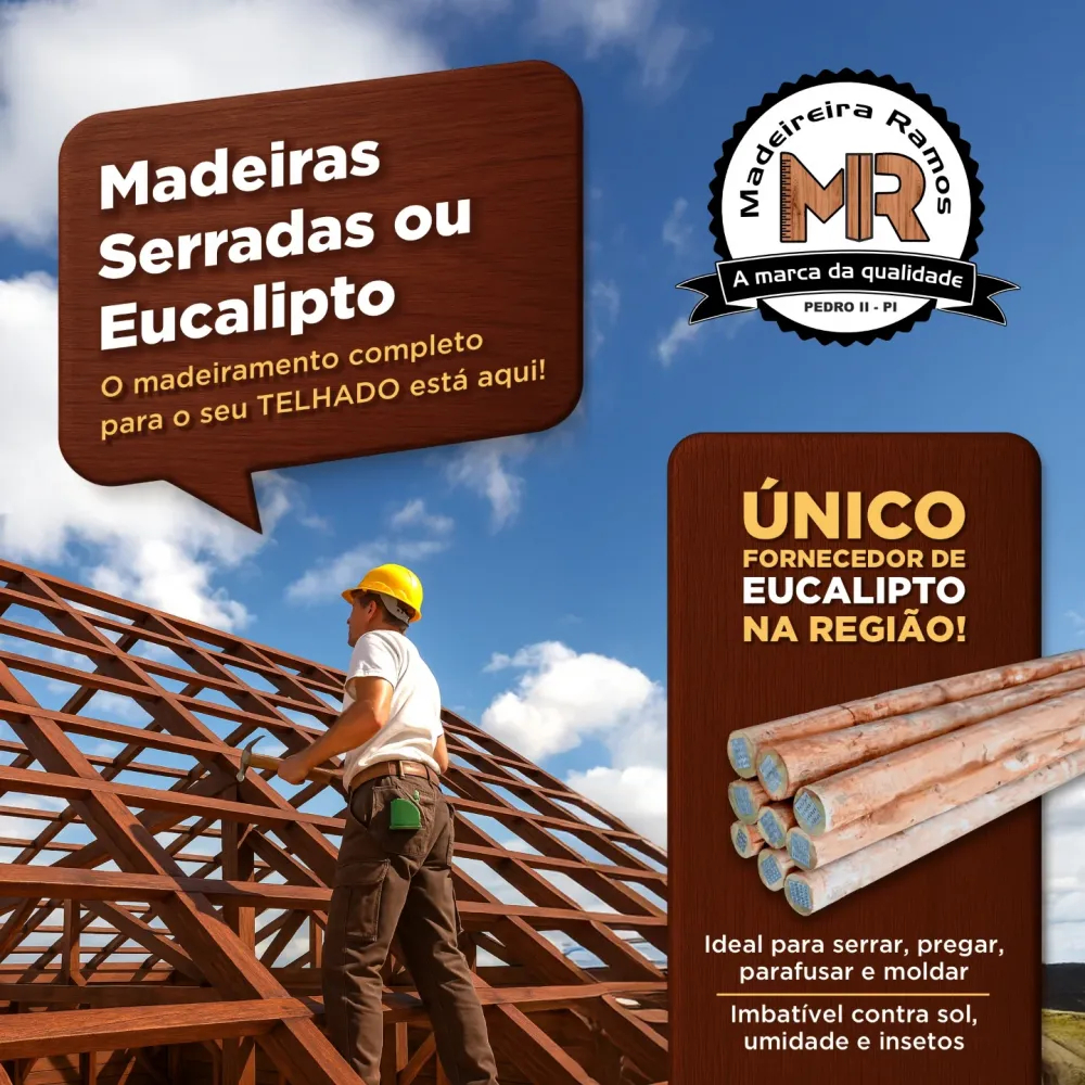 Encontre o madeiramento ideal para seu telhado com qualidade e segurança na Madeireira Ramos!