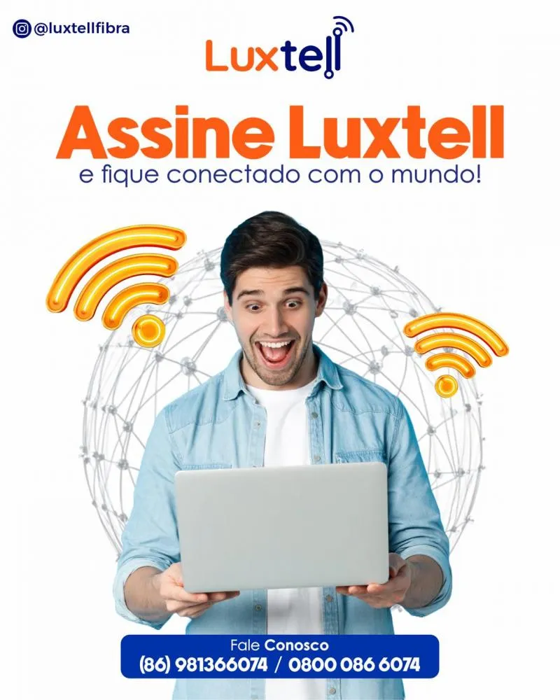 Tenha a internet ideal para o seu ritmo com os planos exclusivos da Luxtell!