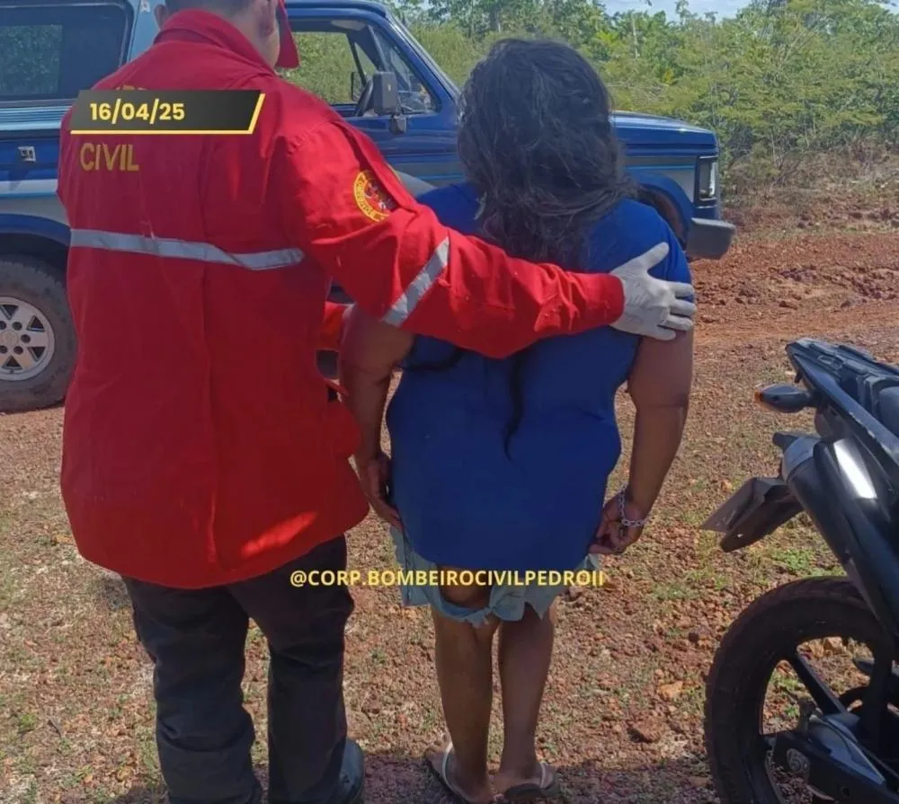 Mulher que estava desaparecida em Pedro II é encontrada após dois dias de buscas