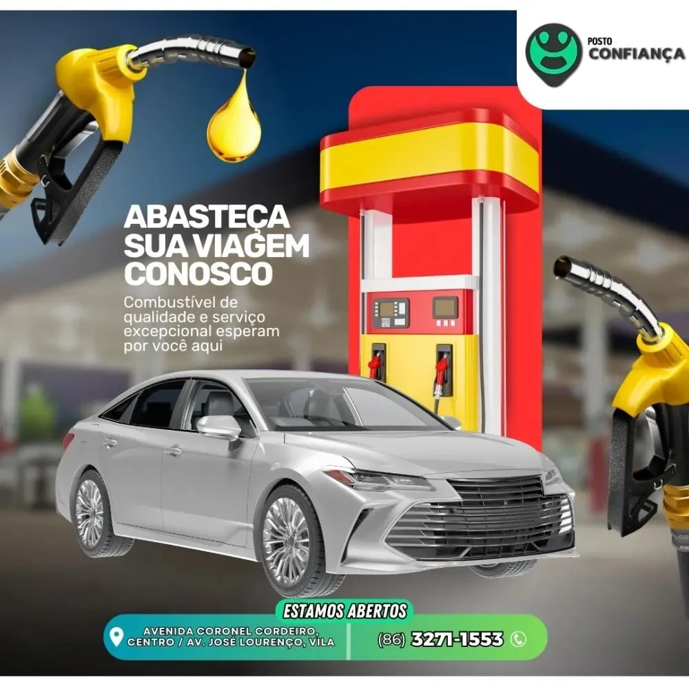 Mais desempenho para o seu veículo começa com o combustível de qualidade da Rede de Postos Confiança!
