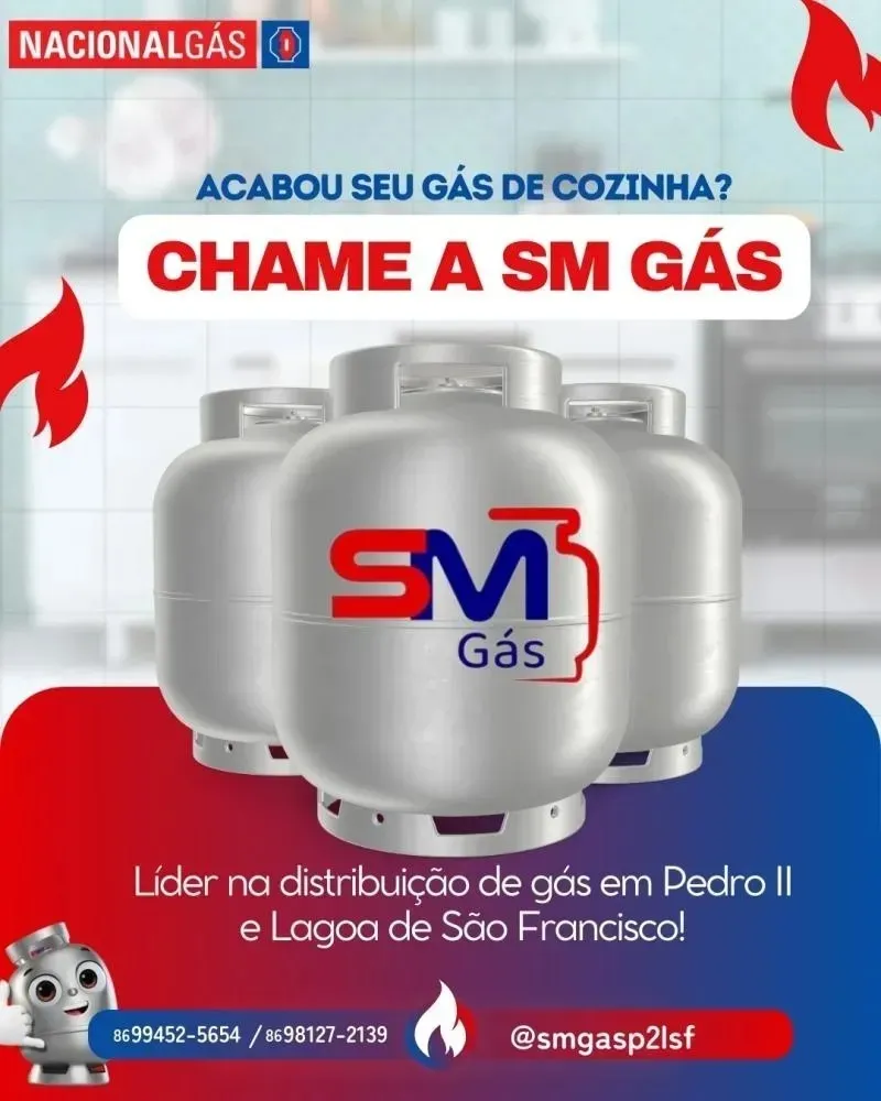 Seu gás de cozinha acabou? Ligue para a SM Gás!
