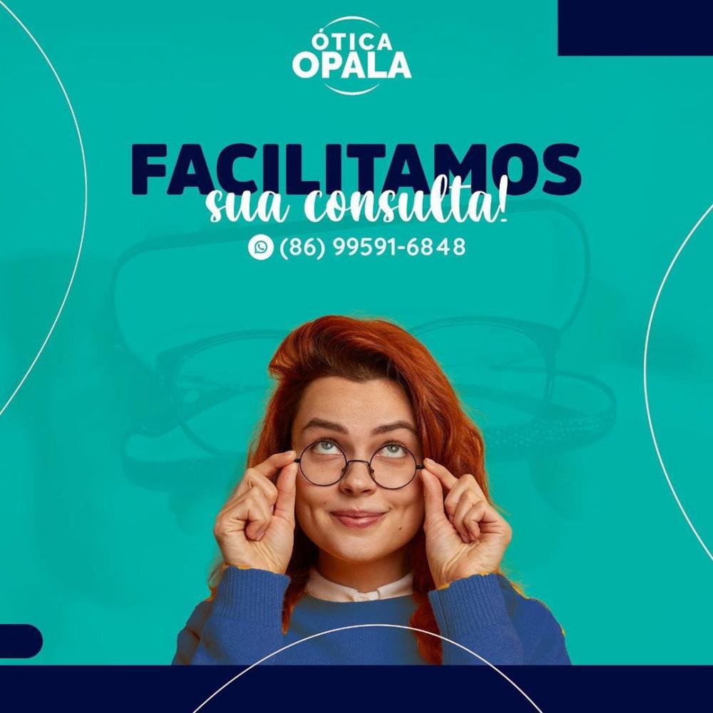 Agende já a sua consulta de vista na Ótica Opala de Pedro II; confira agenda de atendimento!