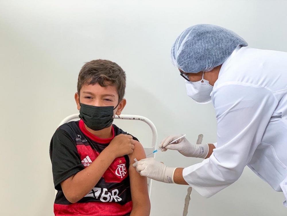 Lagoa de São Francisco promove “Dia D” de vacinação infantil contra a Covid-19 