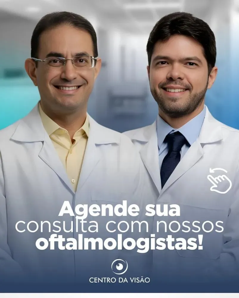 Cuide da saúde dos seus olhos com atenção especializada no Centro da Visão!