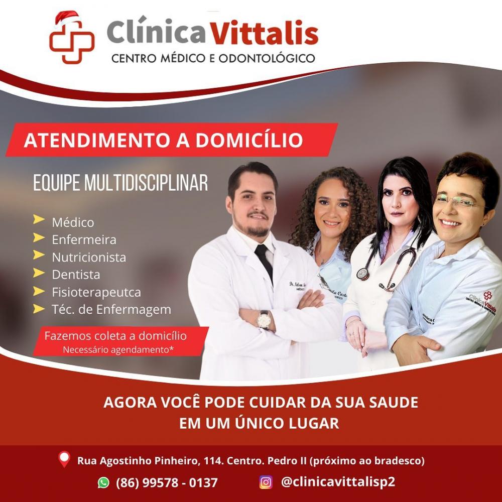 Clínica Vittalis, o Centro Médico e Odontológico em Pedro II; agende já a sua consulta!