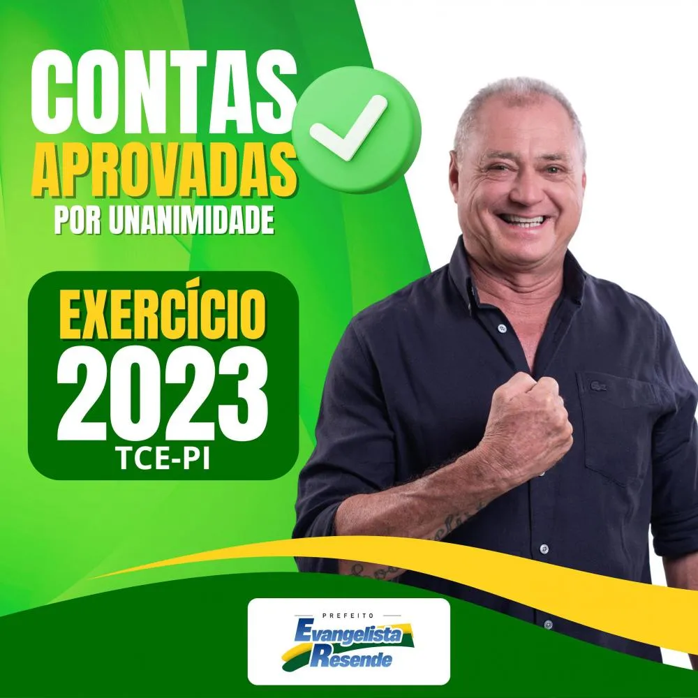 Gestão de Evangelista Resende tem contas de 2023 aprovadas pelo TCE/PI