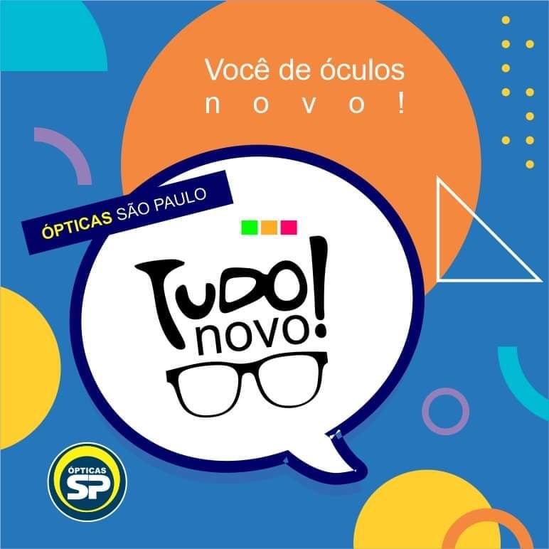 Você de óculos novos; agende já a sua consulta de vista nas Ópticas São Paulo