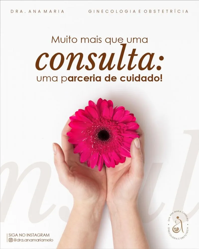 Saúde íntima em primeiro lugar: agende sua consulta com a Dra. Ana Maria!