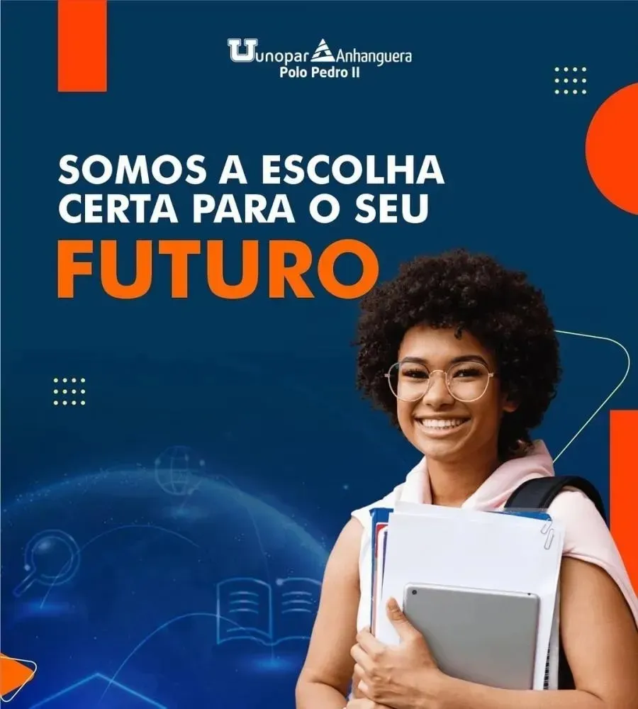 Avance na sua carreira acadêmica com as opções de Graduação e Pós na Unopar Pedro II!