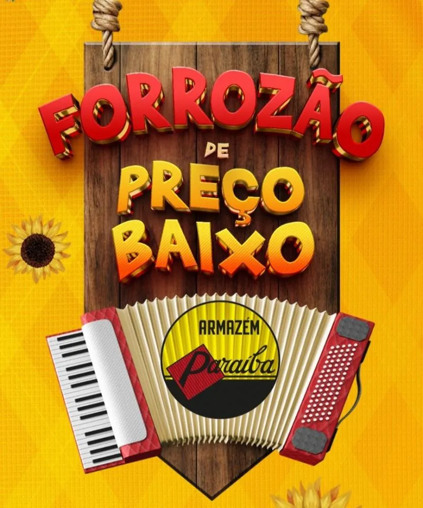 Forrozão de Preço Baixo Paraíba, aproveite as ofertas imperdíveis!
