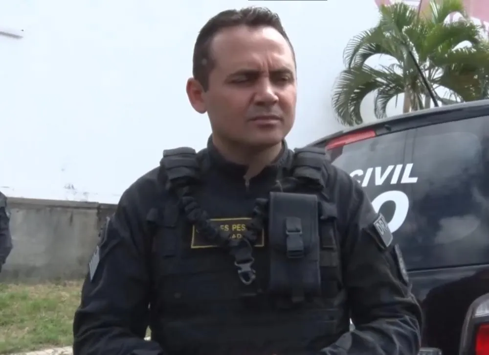 Delegado Charles Pessoa, coordenador do DRACO, faz balanço da operação em Pedro II