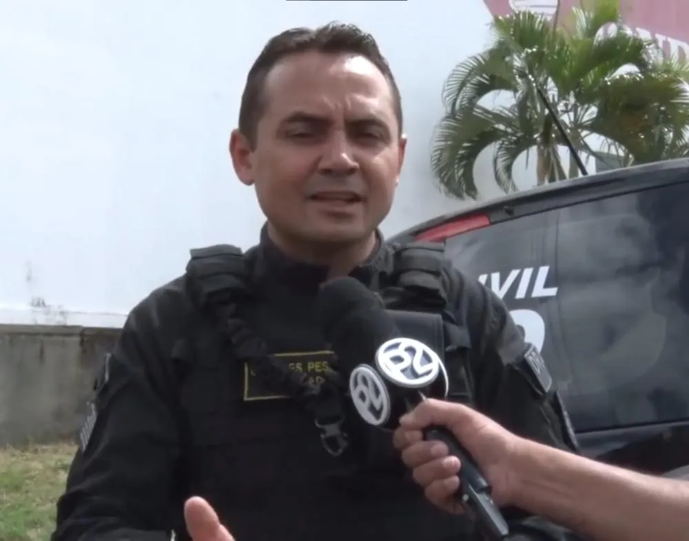 Delegado Charles Pessoa, coordenador do DRACO, faz balanço da operação em Pedro II