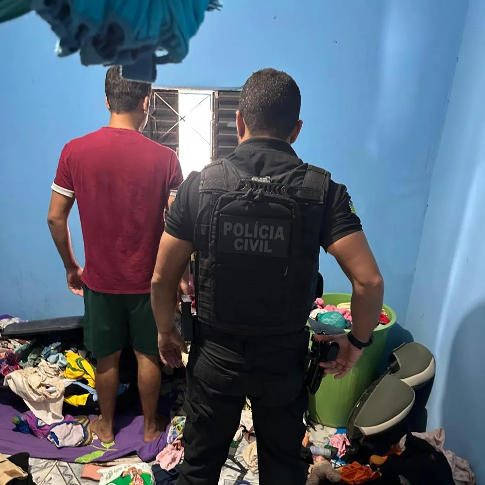 Polícia Civil cumpre mandado contra suspeito de intolerância religiosa em Pedro II