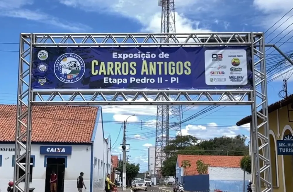 Pedro II sedia nesse final de semana, mais uma edição de exposição de carros antigos; Confira!
