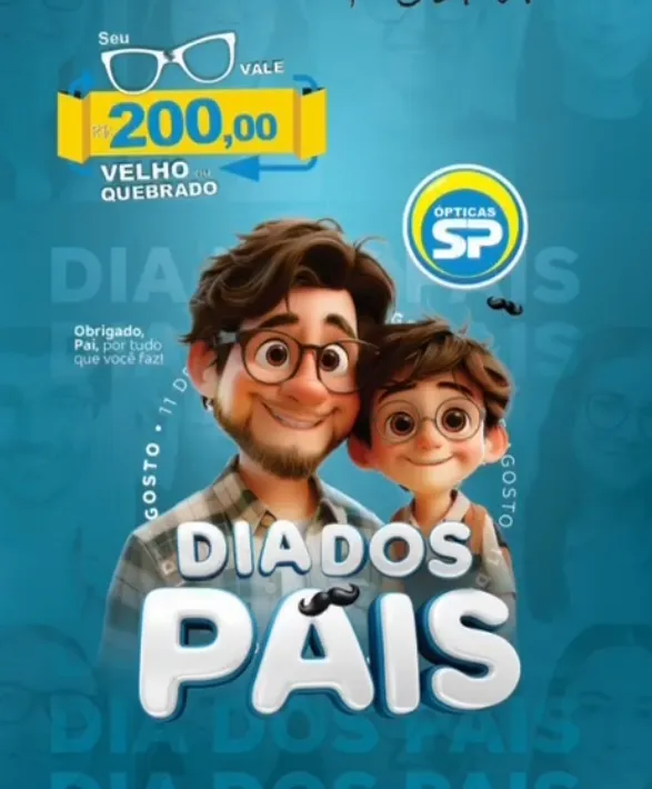Ópticas São Paulo com mega atendimento nesta sexta-feira, garanta já sua consulta e óculos novos pelo melhor preço!