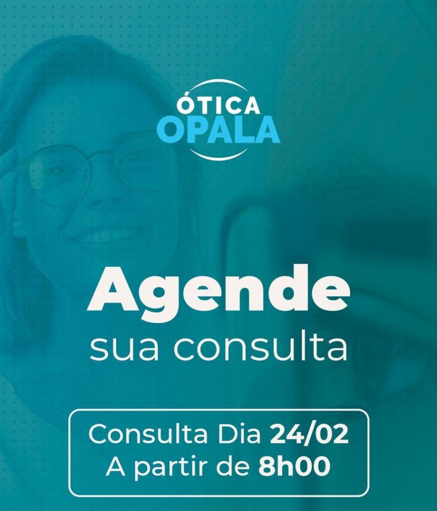 Agende já a sua consulta de vista na Ótica Opala de Pedro II; confira agenda de atendimento!