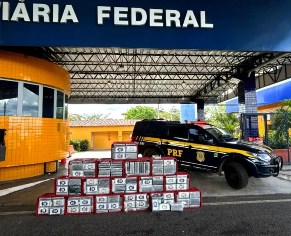 PRF apreende mais de meia tonelada de cocaína na BR-343 em Piripiri/PI; saiba mais!