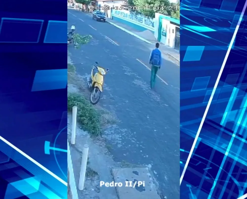 Motociclistas em alta velocidade empinam motos em frente a escolas em Pedro II e colocam em risco moradores e pedestres; saiba mais!