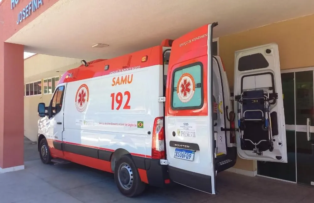 Motociclista sofre acidente na descida da Serra dos Matões em Pedro II