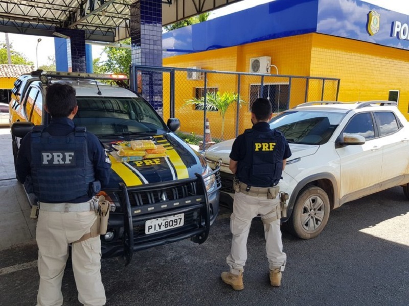 Homens são presos com droga avaliada em 1,2 milhão na BR-343 em Piripiri