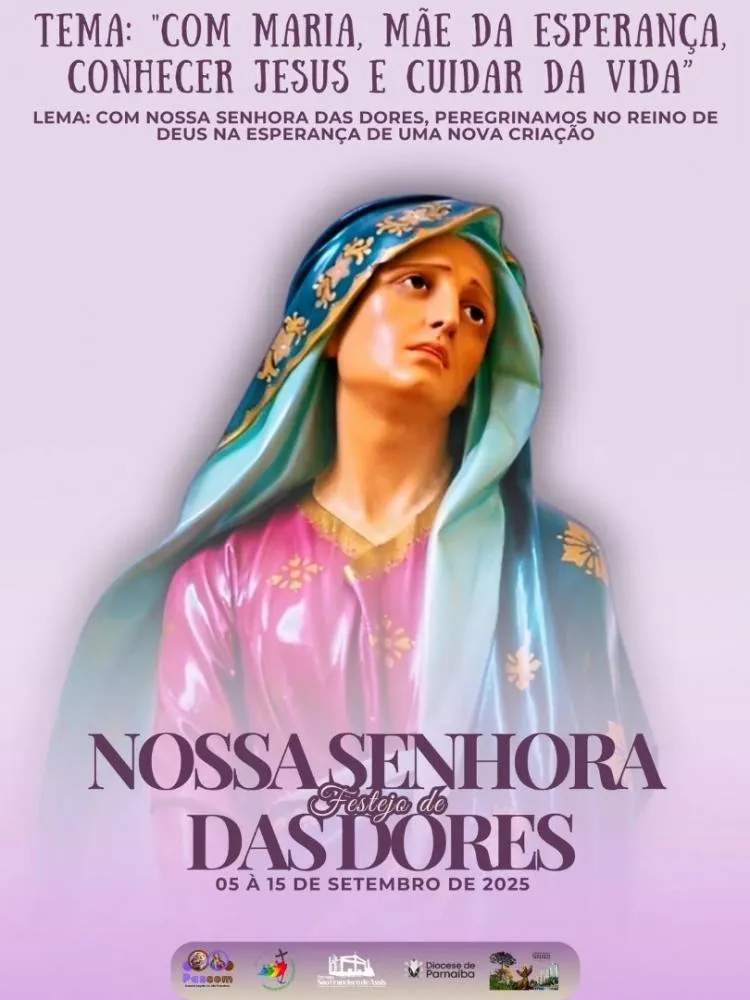 Festejos de Nossa Senhora das Dores na localidade Nazaré terão início na próxima sexta (05)